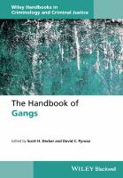 The handbook of gangs /