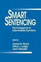 Smart sentencing : the emergence of intermediate sanctions /