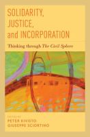 Solidarity, justice, and incorporation : thinking through The Civil Sphere /
