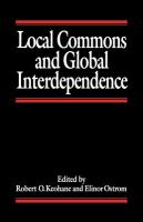 Local commons and global interdependence : heterogeneity and cooperation in two domains /
