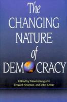 The changing nature of democracy