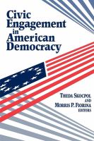 Civic engagement in American democracy