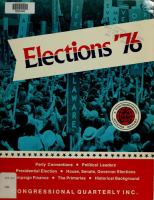 Elections '76 /