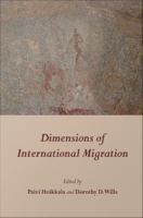 Dimensions of international migration /