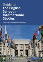 Guide to the English school in international studies /