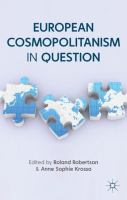 European cosmopolitanism in question /