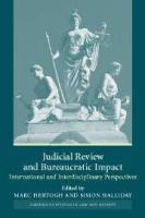 Judicial review and bureaucratic impact : international and interdisciplinary perspectives /