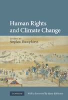 Human rights and climate change /