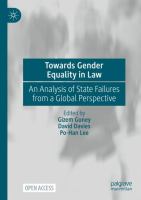 Towards gender equality in law : an analysis of state failures from a global perspective /