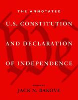The annotated U.S. Constitution and Declaration of Independence /