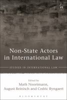 Non-state actors in international law /