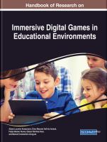 Handbook of research on immersive digital games in educational environments /