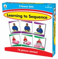 Learning to sequence 3-scene sets.