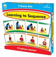 Learning to sequence 4-scene sets.