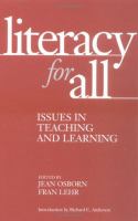 Literacy for all : issues in teaching and learning /