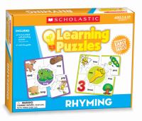 Scholastic learning puzzles : rhyming.