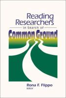 Reading researchers in search of common ground /