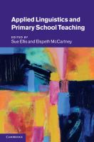 Applied Linguistics and Primary School Teaching /