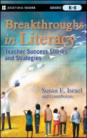 Breakthroughs in literacy : teacher success stories and strategies, grades K-8 /