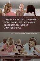 La Formation et le développement professionnel des enseignants en sciences, technologie et mathématiques