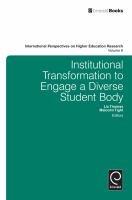 Institutional transformation to engage a diverse student body /