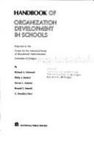 Handbook of organization development in schools,