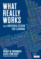 What really works with universal design for learning /