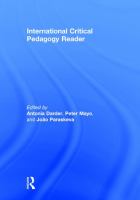 International critical pedagogy reader /