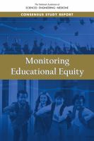 Monitoring educational equity /