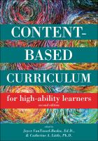 Content-based curriculum for high-ability learners /