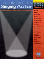 The contemporary singing actor. [36 songs from Broadway and off-Broadway shows] /