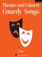 Theatre and cabaret comedy songs.