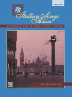 26 Italian songs and arias : an authoritative edition based on authentic sources /