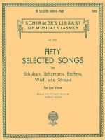 Fifty selected songs /