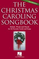 The Christmas caroling songbook.