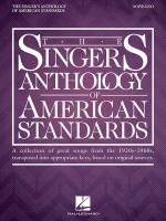 The singer's anthology of American standards /