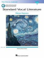 Standard vocal literature : mezzo-soprano /