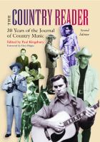 The country reader : twenty-five years of the Journal of country music /