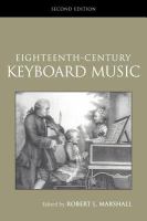 Eighteenth-century keyboard music