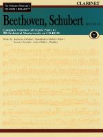 Beethoven, Schubert and more complete clarinet (all types) parts to 90 orchestral masterworks on CD-ROM /