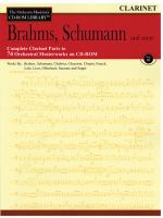 Brahms, Schumann and more complete clarinet parts to 74 orchestral masterworks on CD-ROM /