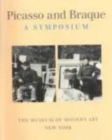 Picasso and Braque, a symposium /