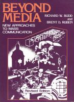 Beyond media : new approaches to mass communication /