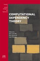 Computational dependency theory /