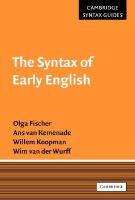 The syntax of early English
