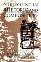Publishing in rhetoric and composition /