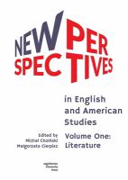 New perspectives in English and American Studies.