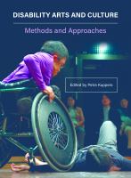 Disability Arts and Culture : methods and approches /