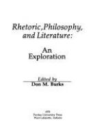 Rhetoric, philosophy, and literature : an exploration /