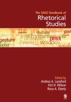 The SAGE handbook of rhetorical studies /